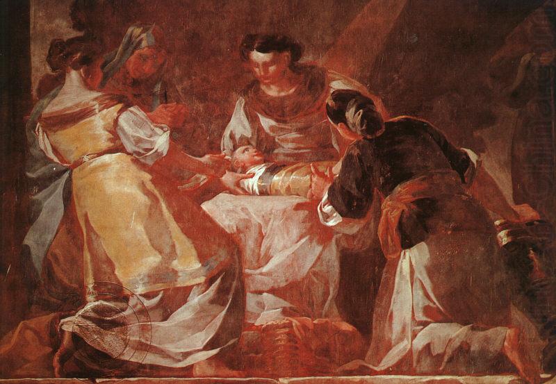 Francisco de Goya Birth of the Virgin oil painting picture